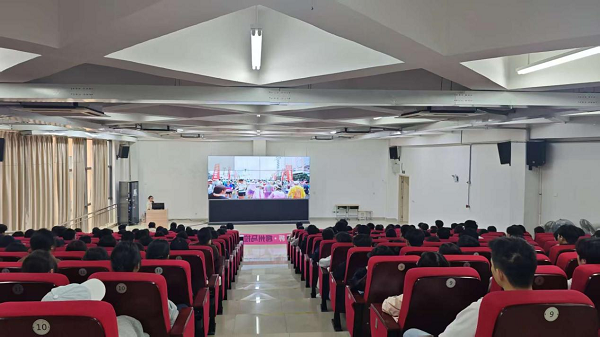 beat365官网顺利开展2026年柳州银行杯·柳州马拉松志愿者培训（官塘校区专场） 