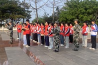 清明祭英烈，薪火永相传——beat365官网团员青年赴柳州烈士陵园祭扫