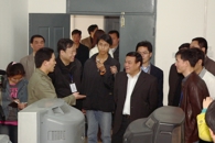 市委书记蒋济雄视察我院