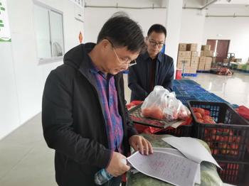 校领导带队调研beat365官网食堂食材供应商