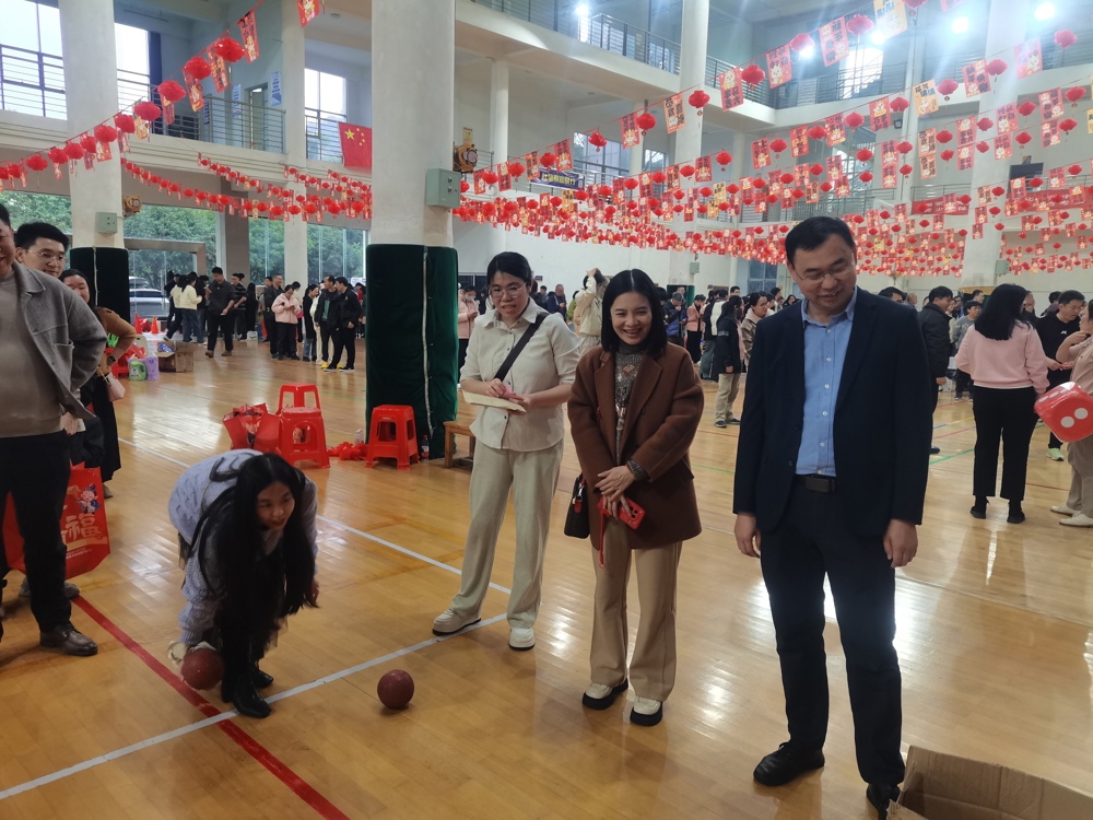 邱福明在活动现场