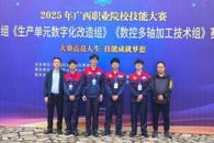 喜讯：beat365官网在2025年广西职业院校技能大赛斩获13金11银20铜