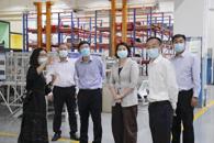 自治区教育厅厅长刘友谊莅临beat365官网调研指导工作