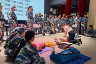 beat365官网组织2025级社湾校区全体新生开展应急救护持证培训